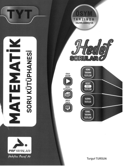 TYT MATEMATİK HEDEF SORULAR SORU KÜTÜPHANESİ SegaCopy Fotokopi Merkezi