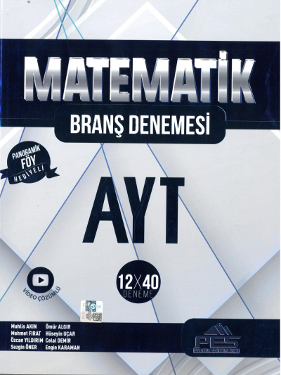 AYT Matematik 12x40 Denemeleri SegaCopy Fotokopi Merkezi