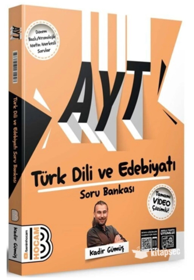 AYT Türk Dili ve Edebiyatı Soru Bankası Video Çözümlü Benim Hocam Yayınları SegaCopy Fotokopi Merkezi