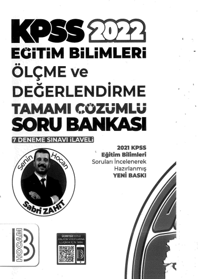 ÖLÇME VE DEĞERLENDİRME SORU BANKASI SegaCopy Fotokopi Merkezi