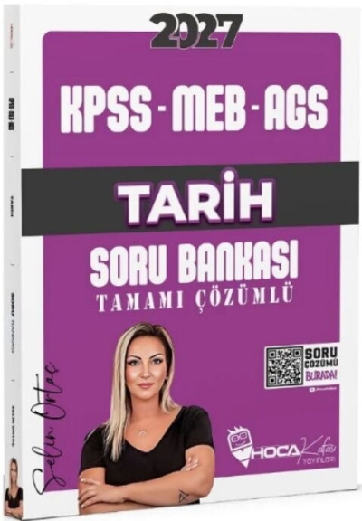 KPSS MEB-AGS Tarih Soru Bankası Çözümlü Hoca Kafası Yayınları SegaCopy Fotokopi Merkezi