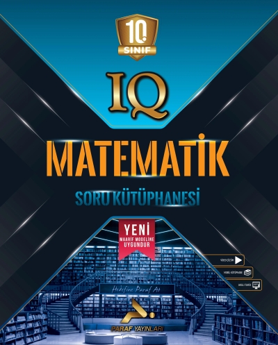 10. Sınıf IQ Matematik Soru Kütüphanesi Paraf Yayınları SegaCopy Fotokopi Merkezi