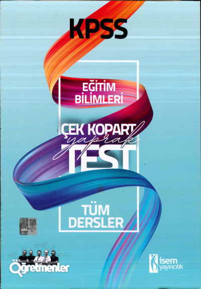 EĞİTİM BİLİMLERİ TÜM DERSLER YAPRAK TEST