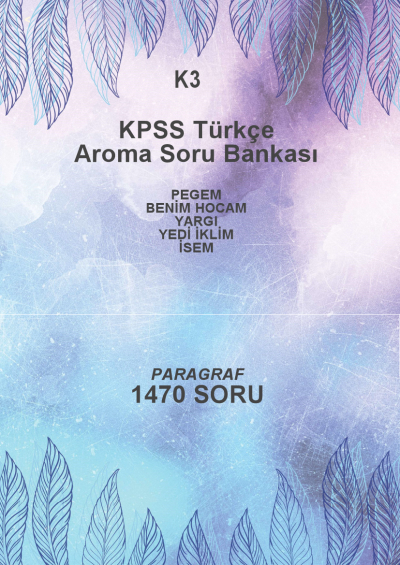 PARAGRAF --1470 SORU-- SegaCopy Fotokopi Merkezi