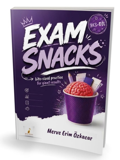 YKS-DİL İngilizce Exam Snacks Merve Erim Özkacar Pelikan Yayınları SegaCopy Fotokopi Merkezi