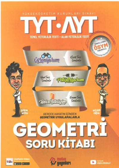 TYT AYT Geometri Soru Kitabı SegaCopy Fotokopi Merkezi