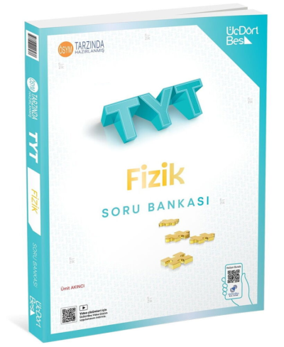 2027 TYT Fizik Soru Bankası Üç Dört Beş Yayınları SegaCopy Fotokopi Merkezi