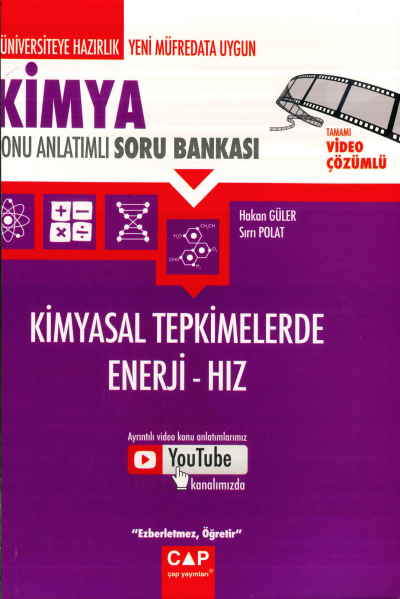 KİMYA KİMYASAL TEPKİMELERDE ENERJİ - HIZ KONU ANLATIMLI SORU BANKASI SegaCopy Fotokopi Merkezi