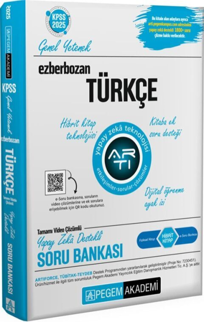 2025 Ezberbozan KPSS Genel Yetenek Genel Kültür Türkçe Soru Bankası Pegem Yayınları SegaCopy Fotokopi Merkezi
