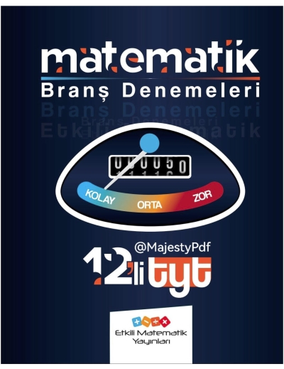 TYT Matematik 12 li Branş Denemeleri Etkili Matematik Yayınları