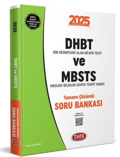 2025 DHBT ve MBSTS Tamamı Çözümlü Soru Bankası Data Yayınları SegaCopy Fotokopi Merkezi