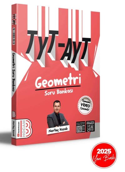 2025 TYT AYT Geometri Tamamı Video Çözümlü Soru Bankası Benim Hocam Yayınları SegaCopy Fotokopi Merkezi
