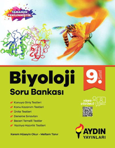 9. Sınıf Biyoloji Soru Bankası Aydın Yayınları