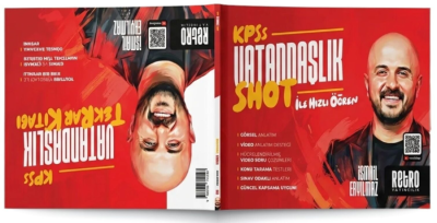 KPSS Vatandaşlık SHOT İlk Öğren Tekrar Kitabı Retro Yayıncılık SegaCopy Fotokopi Merkezi