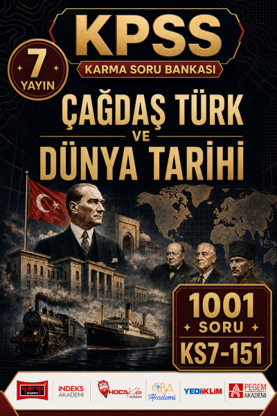 Çağdaş Türk ve Dünya Tarihi 7 Yayın 1001 Soru SegaCopy Fotokopi Merkezi
