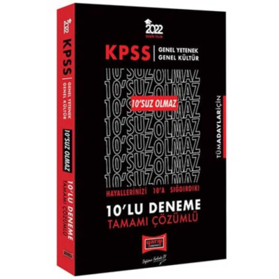 GKGY ONSUZ OLMAZ 10LU TÜM DERSLER ÇÖZÜMLÜ DENEME SegaCopy Fotokopi Merkezi