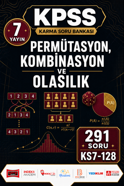 Permütasyon, Kombinasyon ve Olasılık 7 Yayın 291 Soru SegaCopy Fotokopi Merkezi