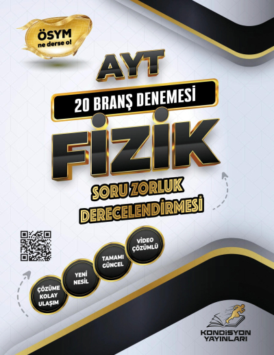 AYT Fizik 20 Kondisyon Denemesi Kondisyon Yayınları SegaCopy Fotokopi Merkezi