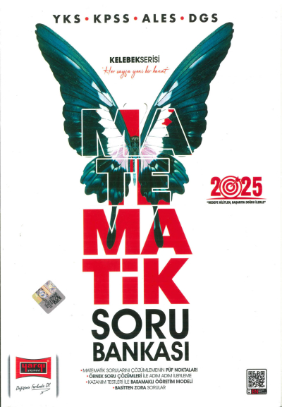 2025 YKS KPSS ALES DGS Kelebek Serisi Matematik Soru Bankası Yargı Yayınları SegaCopy Fotokopi Merkezi