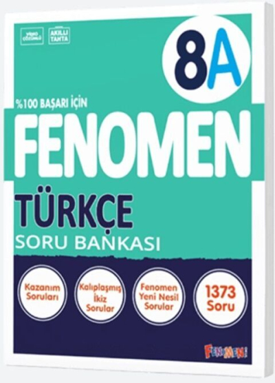 8. Sınıf Türkçe A Fenomen Soru Bankası Fenomen Kitap SegaCopy Fotokopi Merkezi