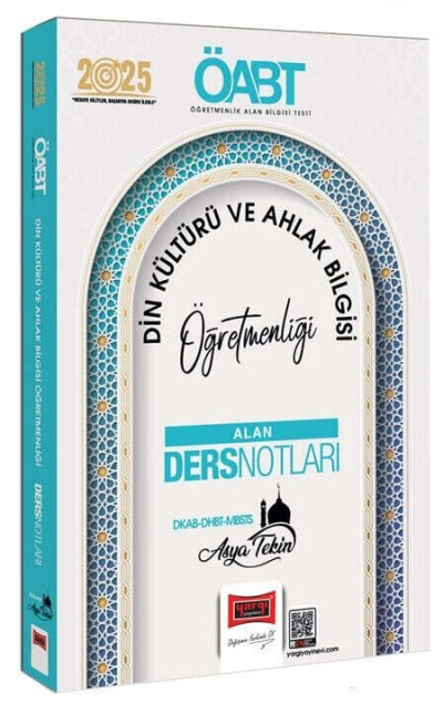 2025 ÖABT DKAB DHBT MBSTS Din Kültürü ve Ahlak Bilgisi Öğretmenliği Video Ders Notları (Asya Tekin) Yargı Yayınları SegaCopy Fotokopi Merkezi