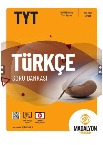 TYT Türkçe Soru Bankası Madalyon Yayınları SegaCopy Fotokopi Merkezi