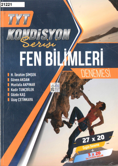 TYT Fen Bilimleri Kondisyon 27x20 Deneme
