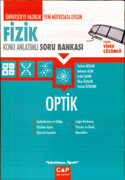 TYT-AYT FİZİK OPTİK KONU ANLATIMLI SORU BANKASI SegaCopy Fotokopi Merkezi