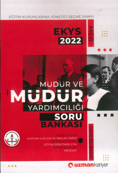 MÜDÜR VE MÜDÜR YARDIMCILIĞI SORU BANKASI