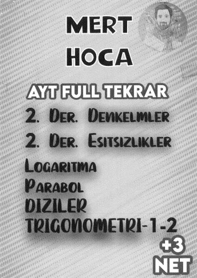 Mert Hoca AYT Full Tekrar SegaCopy Fotokopi Merkezi