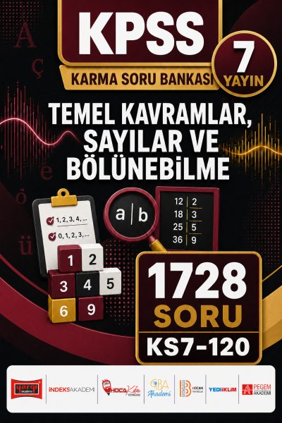 Temel Kavramlar, Sayılar ve Bölünebilme 7 Yayın 1728 Soru SegaCopy Fotokopi Merkezi