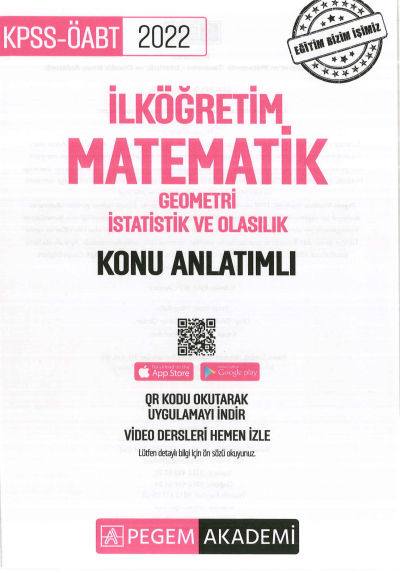 İLKÖĞRETİM MATEMATİK GEOMETRİ- İSTATİSTİK VE OLASILIK KONU ANLATIMLI SegaCopy Fotokopi Merkezi