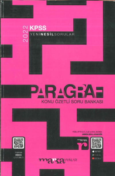 PARAGRAF KONU ÖZETLİ SORU BANKASI SegaCopy Fotokopi Merkezi