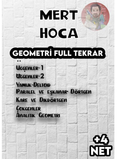Mert Hoca Geometri Full Tekrar SegaCopy Fotokopi Merkezi