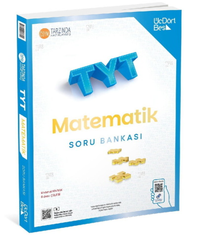 2027 TYT Matematik Soru Bankası Üç Dört Beş Yayınları SegaCopy Fotokopi Merkezi