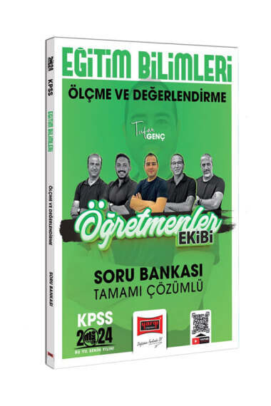 2024 KPSS Eğitim Bilimleri Öğretmenler Ekibi Ölçme ve Değerlendirme Tamamı Çözümlü Soru Bankası SegaCopy Fotokopi Merkezi