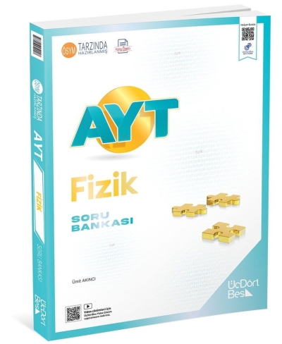 2027 AYT Fizik Soru Bankası Üç Dört Beş Yayınları SegaCopy Fotokopi Merkezi