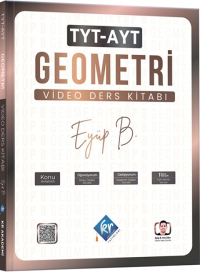 TYT AYT Geometri Eyüp Hoca Video Ders Kitabı KR Akademi SegaCopy Fotokopi Merkezi