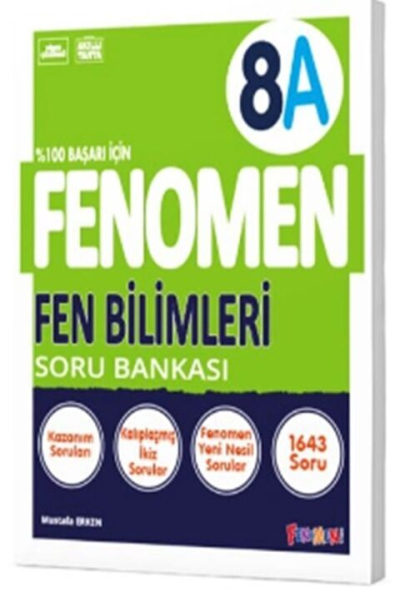 8. Sınıf Fen Bilimleri A Fenomen Soru Bankası Fenomen Kitap SegaCopy Fotokopi Merkezi