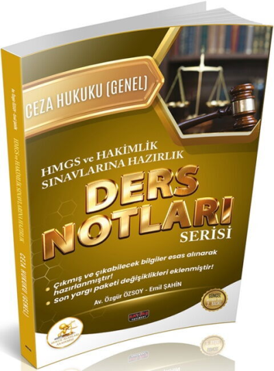 HUKAL HMGS HAKİMLİK Ceza Hukuku Genel Hükümler Ders Notları Savaş Yayınları SegaCopy Fotokopi Merkezi