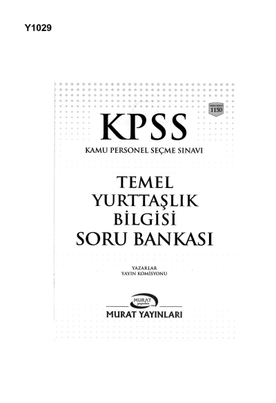 KPSS VATANDAŞLIK SORU BANKASI ÇÖZÜMLÜ SegaCopy Fotokopi Merkezi
