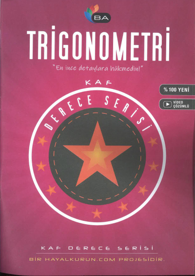 TRİGONOMETRİ DERECE SERİSİ SegaCopy Fotokopi Merkezi