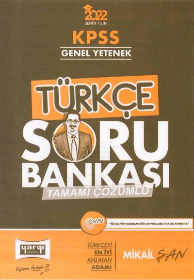 TÜRKÇE ÇÖZÜMLÜ SORU BANKASI MİKAİL ŞAN SegaCopy Fotokopi Merkezi