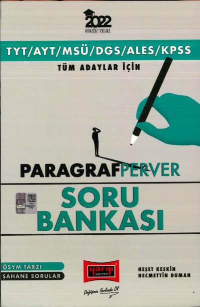 TÜM ADAYLAR İÇİN PARAGRAFPERVER SORU BANKASI SegaCopy Fotokopi Merkezi