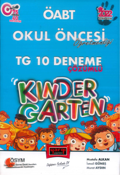 TG 10 DENEME ÇÖZÜMLÜ KINDER GARTEN SegaCopy Fotokopi Merkezi