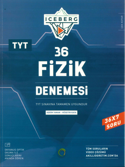 TYT Fizik Iceberg 36 Deneme Okyanus Yayınları SegaCopy Fotokopi Merkezi