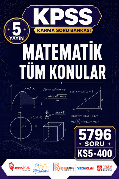 MATEMATİK TÜM KONULAR 5 Yayın 5796 Soru SegaCopy Fotokopi Merkezi