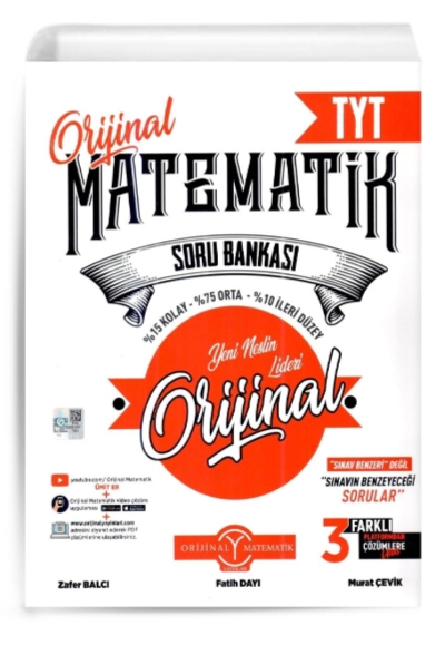 ORİJİNAL MATEMATİK TYT SORU BANKASI SegaCopy Fotokopi Merkezi