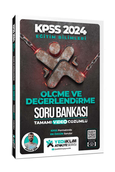 2024 Eğitim Bilimleri Atölye Serisi Ölçme Ve Değerlendirme Tamamı Video Çözümlü Soru Bankası SegaCopy Fotokopi Merkezi