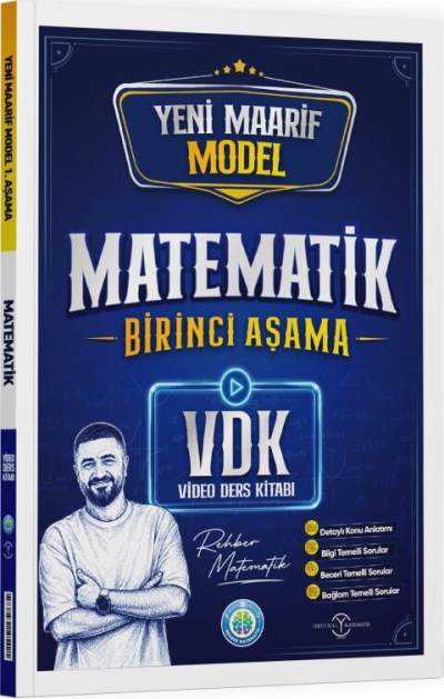 Maarif 1. Aşama Matematik Video Ders Kitabı Rehber Matematik SegaCopy Fotokopi Merkezi